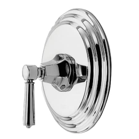 Newport Brass Pressure Shower Trim Plate W/ Handle. Less Showerhead, Arm, Brass 4-1204BP-034